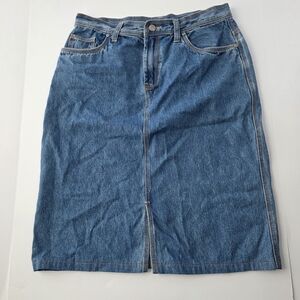 Vintage Denim Skirt Bill Blass Jeanswear  Sz 10 | Late 90s / Y2K